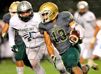 Thumbnail 2 in Granite Bay vs. Long Beach Poly (CIF State D1 Final) photogallery.