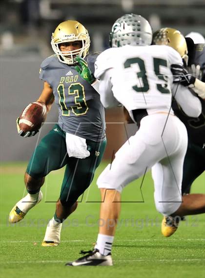 Thumbnail 2 in Granite Bay vs. Long Beach Poly (CIF State D1 Final) photogallery.
