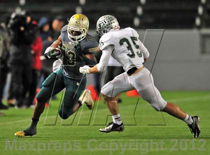 Thumbnail 2 in Granite Bay vs. Long Beach Poly (CIF State D1 Final) photogallery.