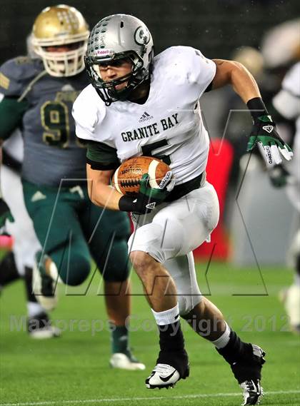 Thumbnail 2 in Granite Bay vs. Long Beach Poly (CIF State D1 Final) photogallery.