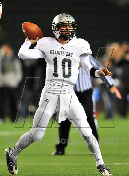 Thumbnail 2 in Granite Bay vs. Long Beach Poly (CIF State D1 Final) photogallery.