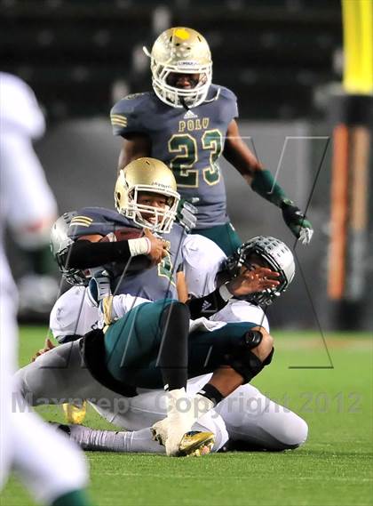Thumbnail 1 in Granite Bay vs. Long Beach Poly (CIF State D1 Final) photogallery.