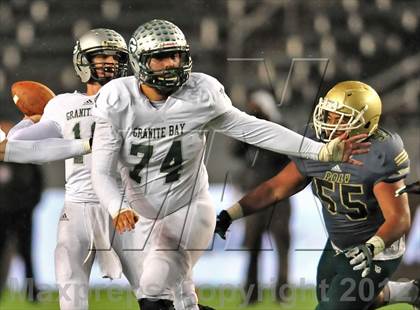 Thumbnail 3 in Granite Bay vs. Long Beach Poly (CIF State D1 Final) photogallery.