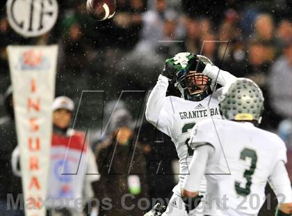 Thumbnail 2 in Granite Bay vs. Long Beach Poly (CIF State D1 Final) photogallery.