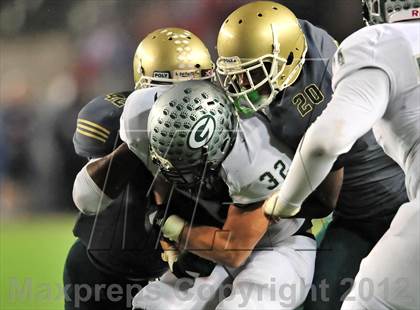 Thumbnail 3 in Granite Bay vs. Long Beach Poly (CIF State D1 Final) photogallery.