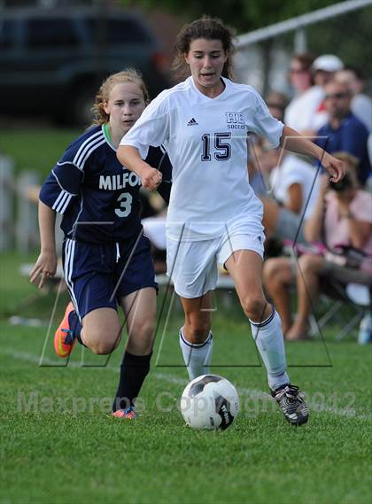Thumbnail 3 in Milford vs Hollis-Brookline photogallery.