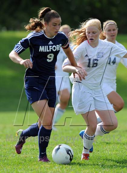 Thumbnail 3 in Milford vs Hollis-Brookline photogallery.