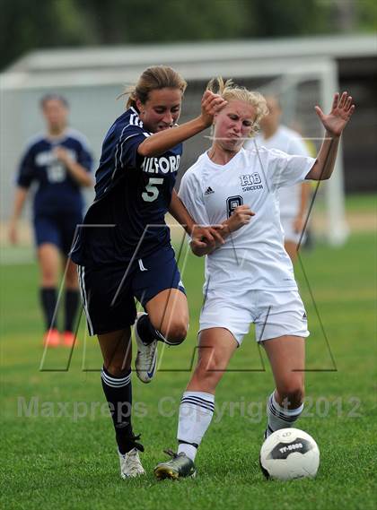 Thumbnail 3 in Milford vs Hollis-Brookline photogallery.