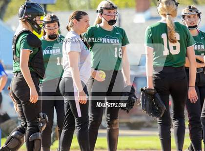 Thumbnail 3 in Nardin Academy vs. Mount St. Mary Academy photogallery.