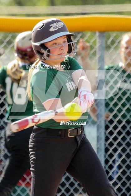 Thumbnail 3 in Nardin Academy vs. Mount St. Mary Academy photogallery.