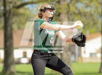 Thumbnail 2 in Nardin Academy vs. Mount St. Mary Academy photogallery.