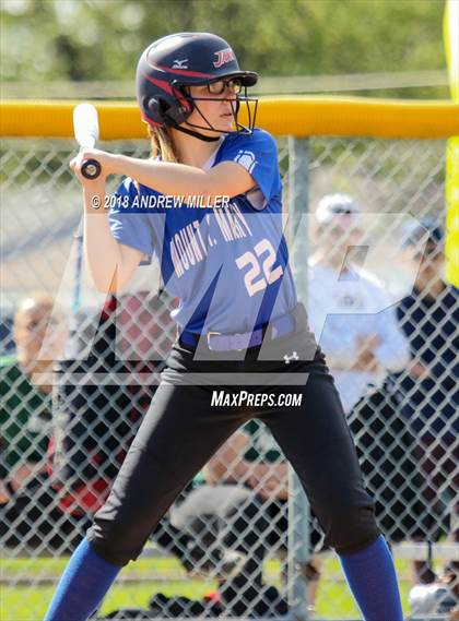 Thumbnail 1 in Nardin Academy vs. Mount St. Mary Academy photogallery.