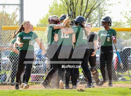 Thumbnail 2 in Nardin Academy vs. Mount St. Mary Academy photogallery.