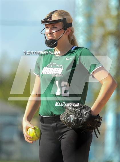 Thumbnail 3 in Nardin Academy vs. Mount St. Mary Academy photogallery.