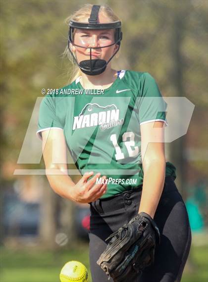 Thumbnail 1 in Nardin Academy vs. Mount St. Mary Academy photogallery.