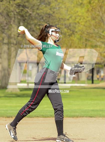 Thumbnail 3 in Nardin Academy vs. Mount St. Mary Academy photogallery.