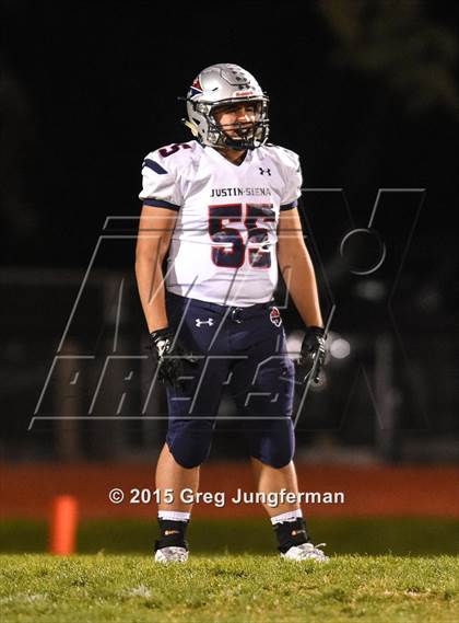 Thumbnail 1 in Justin-Siena @ Cardinal Newman  (CIF NCS D4 Playoff) photogallery.