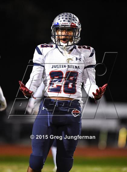 Thumbnail 2 in Justin-Siena @ Cardinal Newman  (CIF NCS D4 Playoff) photogallery.