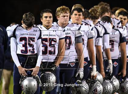 Thumbnail 3 in Justin-Siena @ Cardinal Newman  (CIF NCS D4 Playoff) photogallery.