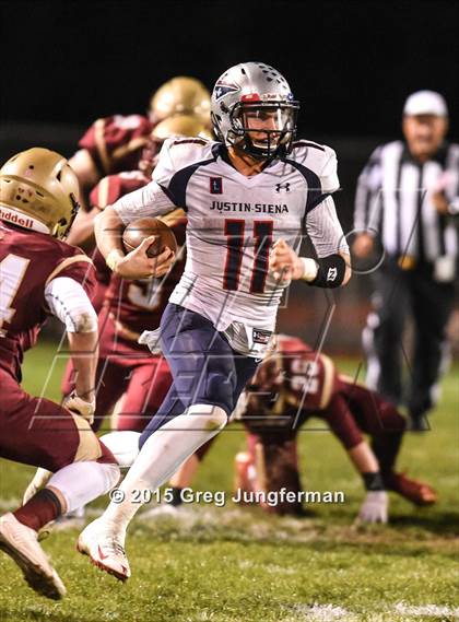Thumbnail 3 in Justin-Siena @ Cardinal Newman  (CIF NCS D4 Playoff) photogallery.