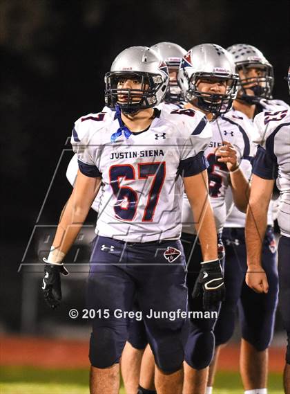 Thumbnail 1 in Justin-Siena @ Cardinal Newman  (CIF NCS D4 Playoff) photogallery.