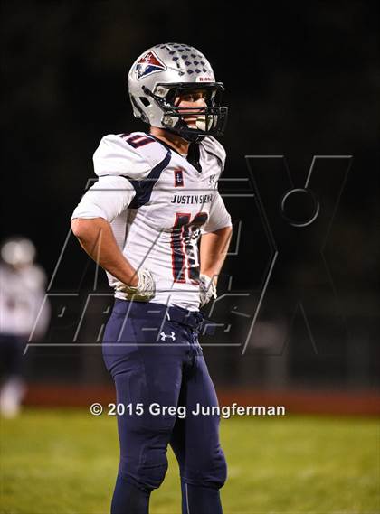 Thumbnail 2 in Justin-Siena @ Cardinal Newman  (CIF NCS D4 Playoff) photogallery.