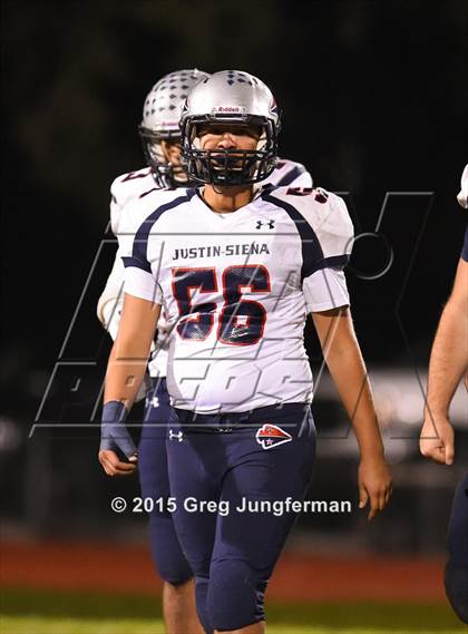 Thumbnail 2 in Justin-Siena @ Cardinal Newman  (CIF NCS D4 Playoff) photogallery.