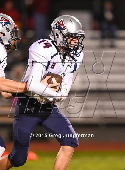 Thumbnail 1 in Justin-Siena @ Cardinal Newman  (CIF NCS D4 Playoff) photogallery.