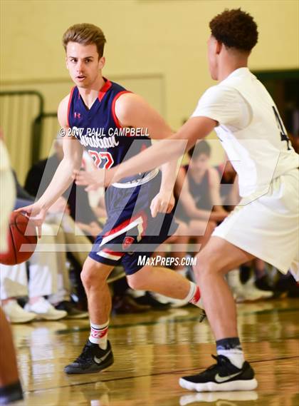 Thumbnail 3 in Scottsdale Christian Academy vs Tempe (Horizon Holiday Hoops Tournament) photogallery.