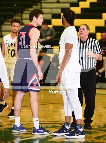 Thumbnail 1 in Scottsdale Christian Academy vs Tempe (Horizon Holiday Hoops Tournament) photogallery.