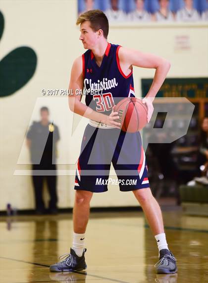 Thumbnail 2 in Scottsdale Christian Academy vs Tempe (Horizon Holiday Hoops Tournament) photogallery.