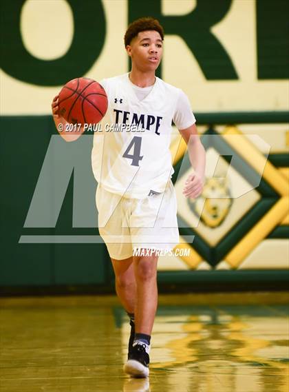 Thumbnail 1 in Scottsdale Christian Academy vs Tempe (Horizon Holiday Hoops Tournament) photogallery.