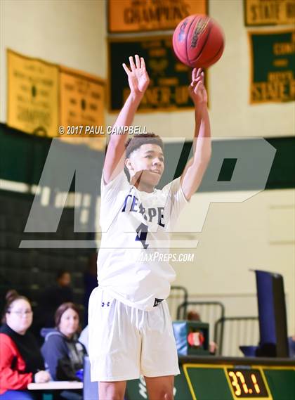 Thumbnail 1 in Scottsdale Christian Academy vs Tempe (Horizon Holiday Hoops Tournament) photogallery.