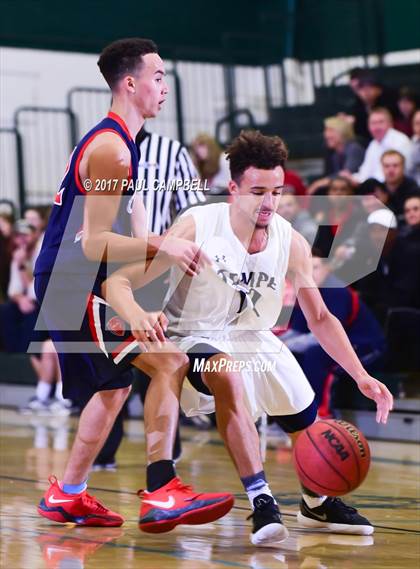 Thumbnail 3 in Scottsdale Christian Academy vs Tempe (Horizon Holiday Hoops Tournament) photogallery.