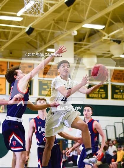 Thumbnail 2 in Scottsdale Christian Academy vs Tempe (Horizon Holiday Hoops Tournament) photogallery.