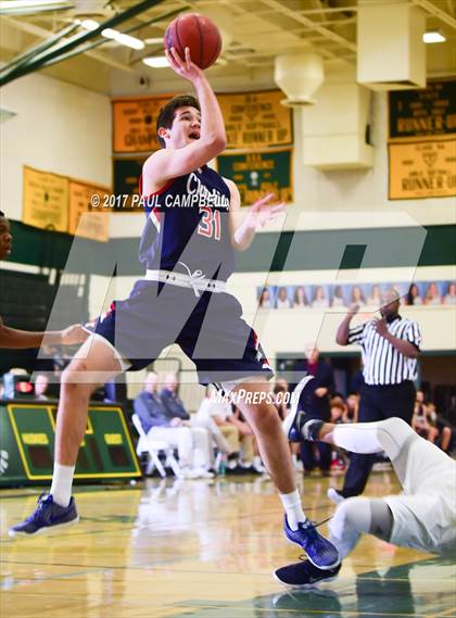 Thumbnail 3 in Scottsdale Christian Academy vs Tempe (Horizon Holiday Hoops Tournament) photogallery.