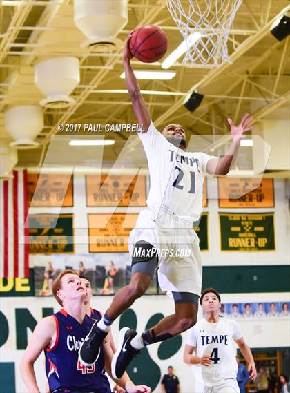 Thumbnail 1 in Scottsdale Christian Academy vs Tempe (Horizon Holiday Hoops Tournament) photogallery.