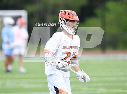 Thumbnail 1 in Canterbury vs Suffield Academy (WNESSLA 7 vs 8 Playoff) photogallery.