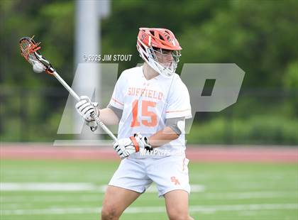 Thumbnail 1 in Canterbury vs Suffield Academy (WNESSLA 7 vs 8 Playoff) photogallery.