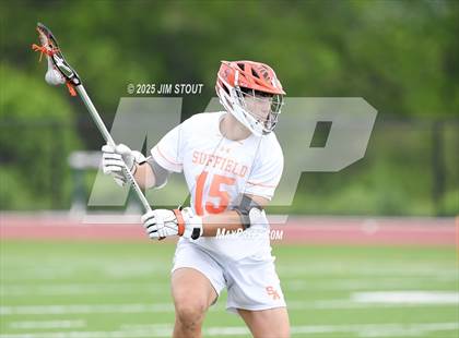 Thumbnail 1 in Canterbury vs Suffield Academy (WNESSLA 7 vs 8 Playoff) photogallery.