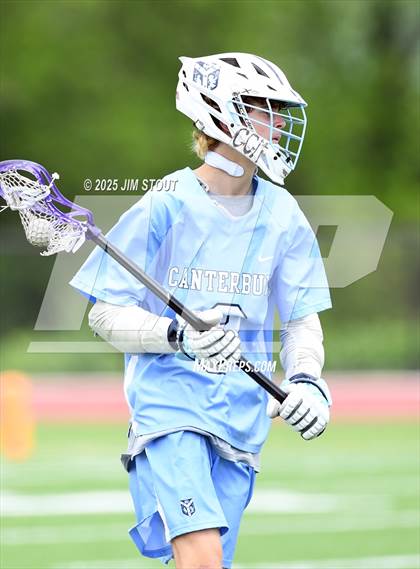 Thumbnail 1 in Canterbury vs Suffield Academy (WNESSLA 7 vs 8 Playoff) photogallery.