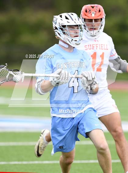 Thumbnail 1 in Canterbury vs Suffield Academy (WNESSLA 7 vs 8 Playoff) photogallery.