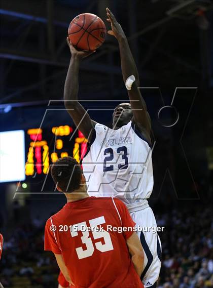 Thumbnail 3 in Overland vs Denver East (CHSAA 5A Semifinal) photogallery.