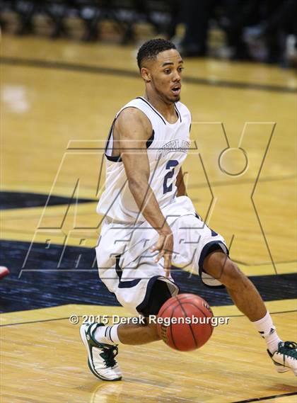 Thumbnail 1 in Overland vs Denver East (CHSAA 5A Semifinal) photogallery.