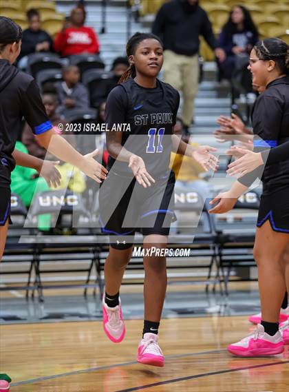 Thumbnail 3 in Lumberton vs. St. Pauls (2023 Robeson County Shootout) photogallery.