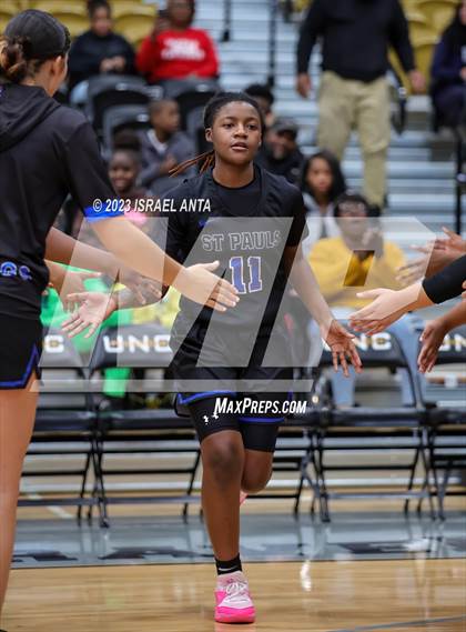 Thumbnail 2 in Lumberton vs. St. Pauls (2023 Robeson County Shootout) photogallery.