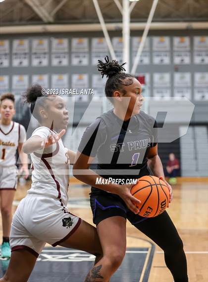 Thumbnail 3 in Lumberton vs. St. Pauls (2023 Robeson County Shootout) photogallery.