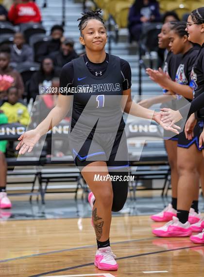 Thumbnail 1 in Lumberton vs. St. Pauls (2023 Robeson County Shootout) photogallery.