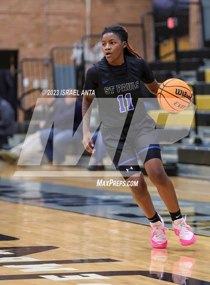 Thumbnail 2 in Lumberton vs. St. Pauls (2023 Robeson County Shootout) photogallery.