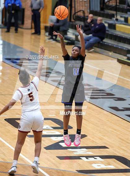 Thumbnail 1 in Lumberton vs. St. Pauls (2023 Robeson County Shootout) photogallery.